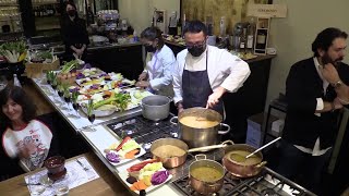 Come si prepara la bagna cauda Ecco il tutorial dal Bagna Cauda Day [upl. by Acinhoj]