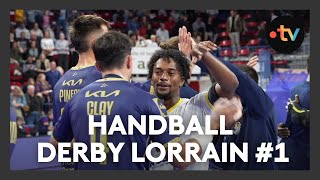 Hand Nancy remporte le derby lorrain face à Sarrebourg [upl. by Acinnor]