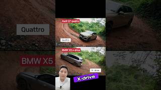 Audi Q7 Quattro vs BMW X5 Xdrive audi bmw audiquattro bmwx5 shorts [upl. by Nivan211]