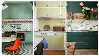 Você vai AMAR 😱 10 Ideias de COZINHA VERDE Lindas e Inspiradoras [upl. by Annoik]