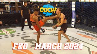 Top 11 Female KNOCKOUTS March 2024  BONUSES [upl. by Einwat]