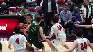 Schalmont vs Mechanicville Boys Basketball 2020 Class B Championship [upl. by Ardnauqal]