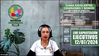 Live Capacitación Ejecutivos 12072024 IUSAsesores AseguramientoIMSS [upl. by Enaelem]