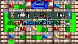 valdodg VS kiyak  00815  NEO BOMBERMAN  FT2 FIGHTCADE 2 [upl. by Mahala]