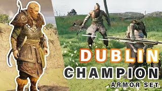 All the DRENGR Fights in Ireland  Dublin Champion Armor Set ► AC Valhalla [upl. by Eniloj765]