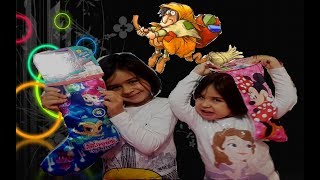 UNBOXING LE CALZE DELLA BEFANA SHIMMER E SHINE dolcipreziosi E MINNIE [upl. by Eirual]