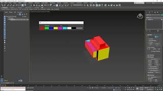 3ds Max Python Material ID tool Demo [upl. by Aisayn]