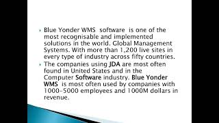 Blue Yonder WMS Technofunctional online training by Proexcellency [upl. by Thekla722]