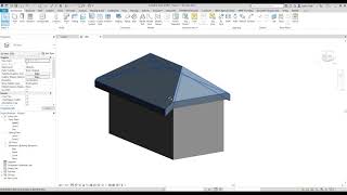 R18  How to Change Roof Overhang Manually  Revit Tutorial  Beginner [upl. by Lipson]