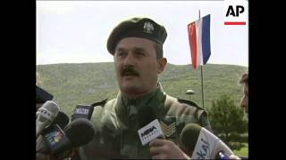 KOSOVO YUGOSLAV SOLDIERS ON BORDER WITH ALBANIA [upl. by Lirrehs526]