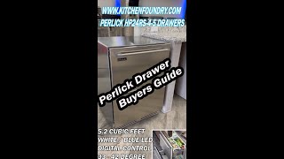 PERLICK Refrigerated Drawers HA24RB46 HA24RB45 HC24RB46 HC24RB45 HP24RS45 HP24RS46 HP24RM45 HP24RM46 [upl. by Schulein]