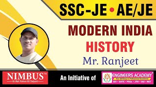 Modern History of India  आधुनिक भारत का इतिहास Mind Maps RSMSSBSSCUPPSC  SSC JEn State AEJE [upl. by Atikan]