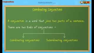 What are Coordinating Conjunctions Grammar for Kids [upl. by Jessica]