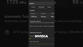 Nvidia App Secret Setting to Boost FPS fpsboost nvidia overclocking [upl. by Norford487]