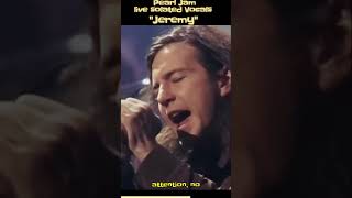 Pearl Jam Live Isolated Vocals quotJeremyquot singer pearljam [upl. by Nellahs]