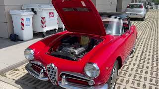 ALFA ROMEO Giulietta SPIDER 13 1962  22596 Km [upl. by Sucramd]