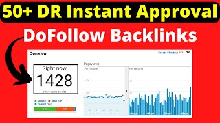 50 DR Instant Approval Dofollow Backlinks [upl. by Aikahc757]