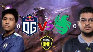 OG vs Falcons  ESL ONE Birmingham 2024 [upl. by Adiehsar]