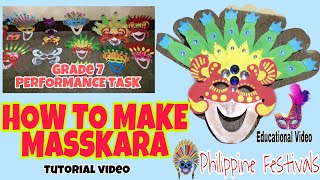 How To Make Masskara  Tutorial Video  Bryl Caballero [upl. by Neibaf169]