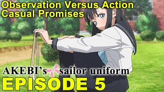 Episode 5 Impressions Akebis Sailor Uniform Akebichan no Sailorfuku [upl. by Audette]