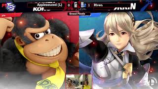 Smash  TNLG 11  GF  Applesauced Mii Brawler Donkey Kong vs Riven Corrin  SSBU [upl. by Anelehs]