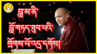 HH Karmapa’s teaching about Guru བླ་མ་དང་སློབ་མ། rumtekkarmaekhenpo karmapa ugyen Dorje tibettv [upl. by Annaeg]