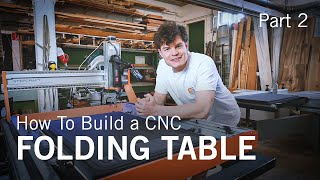 DIY Folding Table for STEPCRAFT M1000  CNC Machine  Part 2 [upl. by Jacinta]