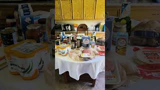 Pantry Haul  homeeco groceryshopping extrafood kroger grandmaFreeman [upl. by Adnama]