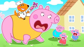 Mummy Pigs turned into Fat Pig  Funny Peppa Pig Try Not To Laugh [upl. by Howie]