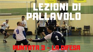 Lezioni di pallavolo  la difesa [upl. by Gentille]