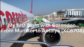 My first flight with Corendon Airlines [upl. by Eca]