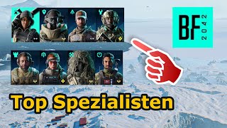 Das sind die besten Spezialisten Top List  Battlefield 2042 Tier List [upl. by Ezmeralda]