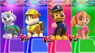 Team Ryder😜  Ryder 🆚 Ryder 🆚 Ryder 🆚 Ryder  PAW Patrol 🎶 Tiles Hop EDM Rush [upl. by Nnylyma835]