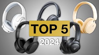 TOP 5 BEST BUDGET OVEREAR BLUETOOTH HEADPHONES 2024 [upl. by Quint]