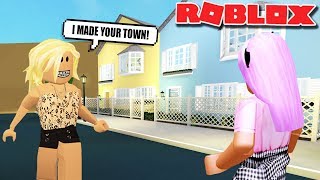 FANS MADE MY TOWN  Bloxburg Builds  Roblox [upl. by Adyol]