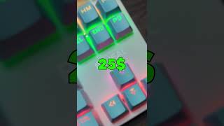 👉MEJORES TECLADOS MECANICOS CALIDAD PRECIO  Muy Baratos setupgamer [upl. by Nylarat382]