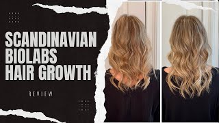 Scandinavian Biolabs Hair Growth Routine Review [upl. by Ontine]