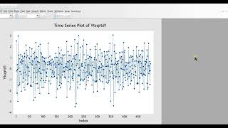 Time Series Forecasting Box Jenkins using Minitab [upl. by Rube]