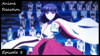 Anime Reaction  Mahouka Koukou no Yuutousei episode 8 魔法科高校の優等生 [upl. by Eydnarb477]