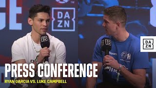 Ryan Garcia vs Luke Campbell Full Final Press Conference [upl. by Yerggoeg]