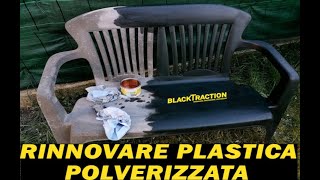 RINNOVARE PLASTICA RIDOTTA IN POLVERE [upl. by Adamok]