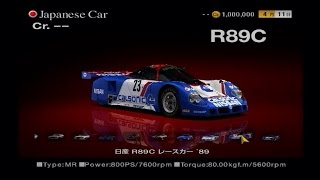 GranTurismo 4  310 MPH Nissan R89C Setup [upl. by Inalaeham]