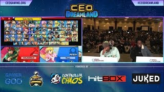 CEO Dreamland 2020 SSBU GRAND FINALS  KOLA vs EU SAMSORA [upl. by Dronel]