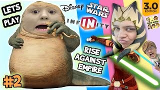 Lets Play DISNEY INFINITY 30  STAR WARS Shhh Dont Tell Mom RISE AGAINST THE EMPIRE 2 FGTEEV [upl. by Oigres736]