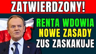 🔴UWAGA RENTA WDOWIA ZUS OGŁASZA NOWE ZASADY BĘDĄ TO NAJWIĘKSZE WYPŁATY DLA WDÓW OD STYCZNIA 2025 [upl. by Susi]