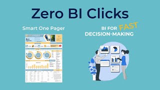 Zero BI Clicks Fast amp Easy Decision Making [upl. by Cosma695]