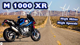 Big Fast Miles on the 2024 BMW M 1000 XR – DM Test Ride  Review [upl. by Blakelee]