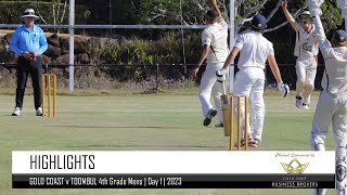 Gold Coast v Toombul 4th Grade Day 1  2023 [upl. by Chivers204]