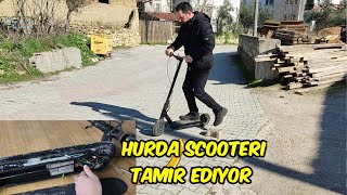 Elektrikli scooter tamiri kendinyap [upl. by Aicaca]