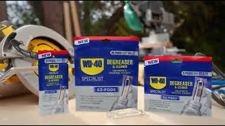 New WD40 Specialist Degreaser and Cleaner EZPods – 30s duration [upl. by Rodavlas]